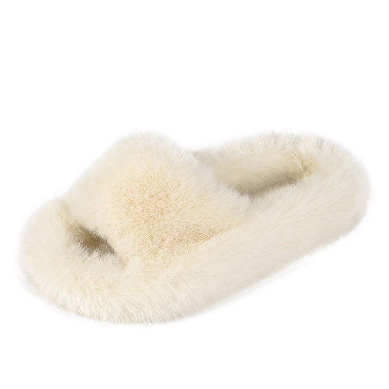 Children Kids Toddlers Girls Boys Fur Slippers