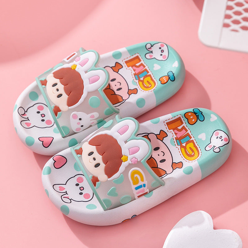 Summer Children Girl Cartoon Slippers