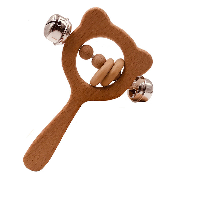 Baby Basic Bear Rattle Teeth Grinding Toy