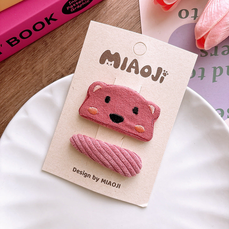 Kids Girls Sweet Cute Bow Hairpin