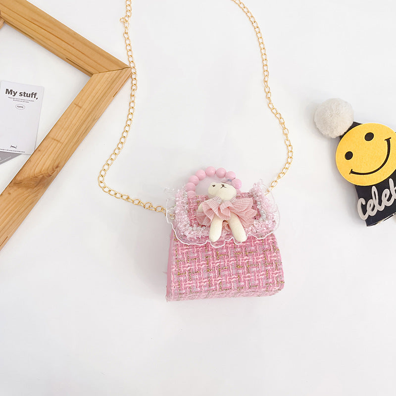 Kids Unisex Casual Cute Cartoon Crossbody Handle Bag