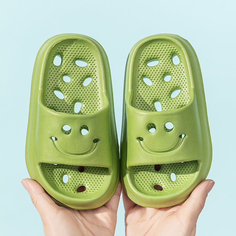 Children Fashion Smiley Girl Slippers