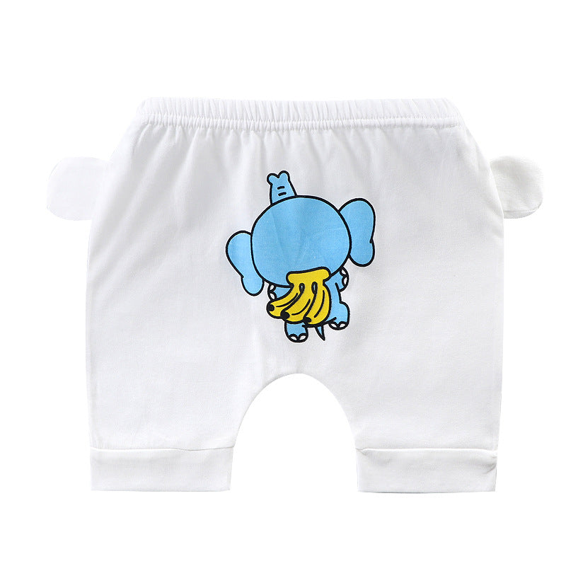 Toddlers Newborn Baby Fashion Girls Boys Casual Basic Print Loose Shorts