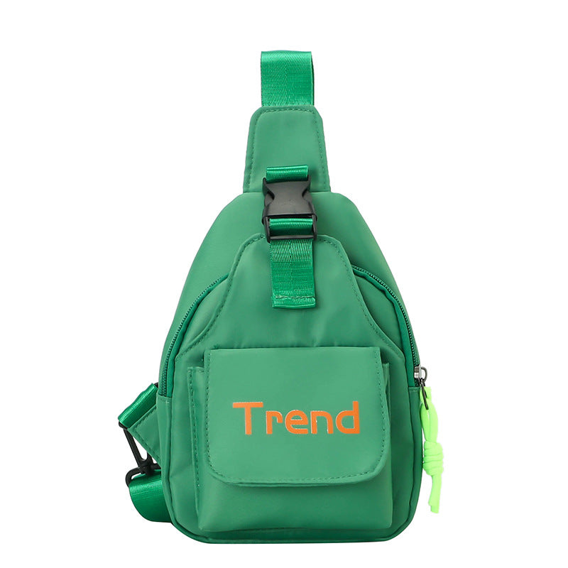 Kids Unisex Fashion Casual Cute Alphabet Chest Bag