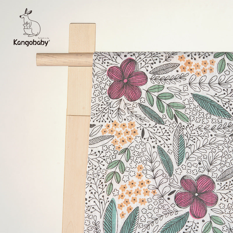 Baby Basic All Over Print Swaddling Wrap Bath Towel