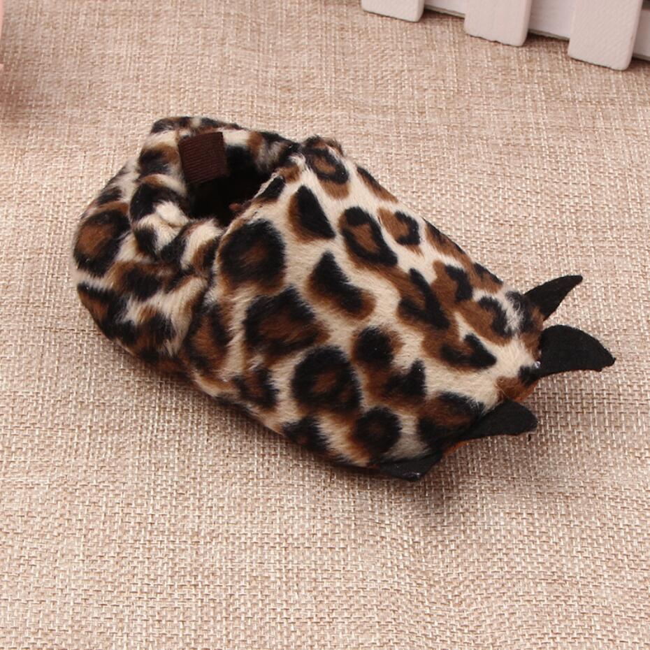 Kids Winter Warm And Cute Plush Claw Slippers