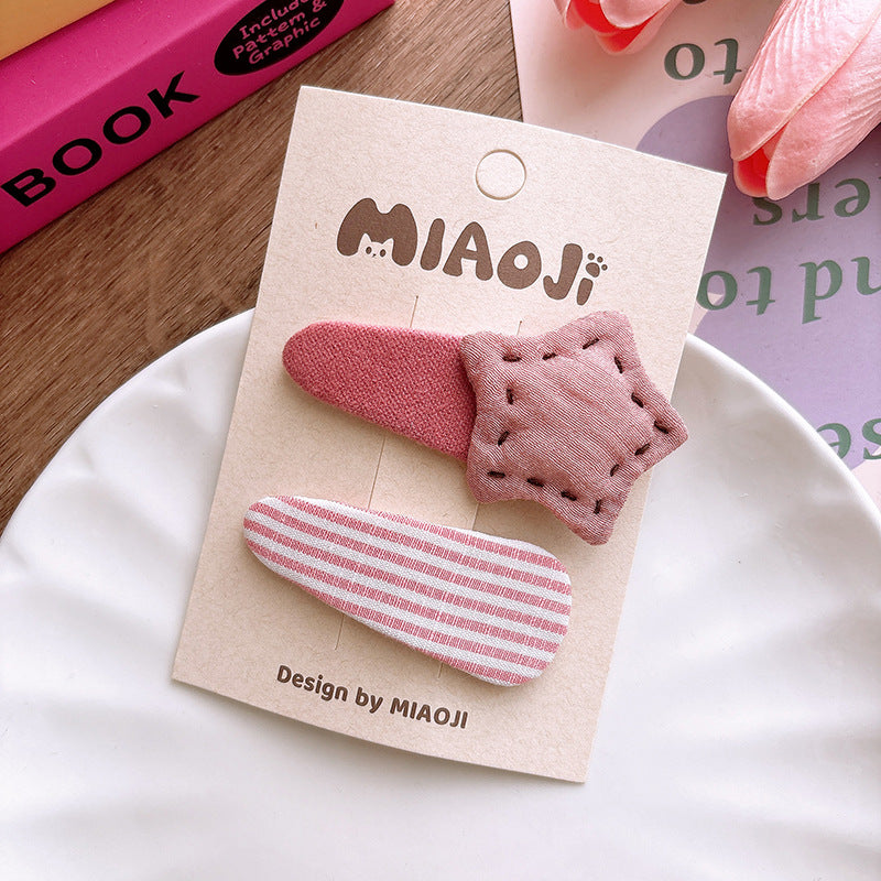 Kids Girls Sweet Cute Bow Hairpin