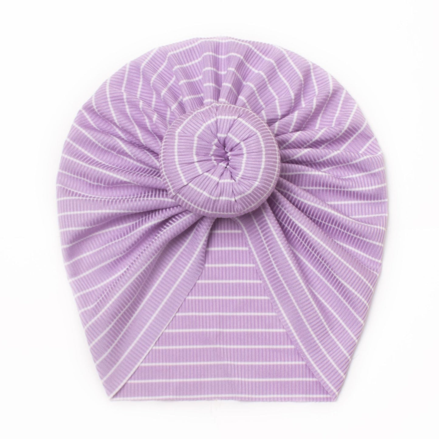 Toddlers Newborn Baby Stripe Knot Cap