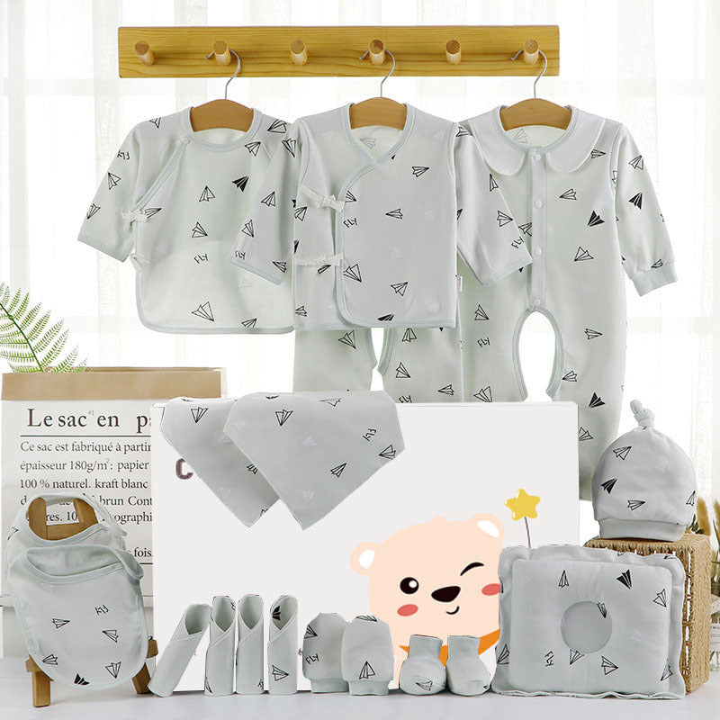 18Pcs Baby Newborn Clothes Gift Box Set