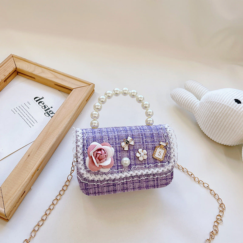 Kids Unisex Fashion Casual Cute Crossbody Handle Bag