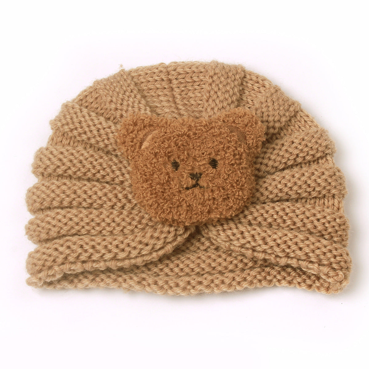 Newborn Cute Cartoon Knitwear Turban Cap