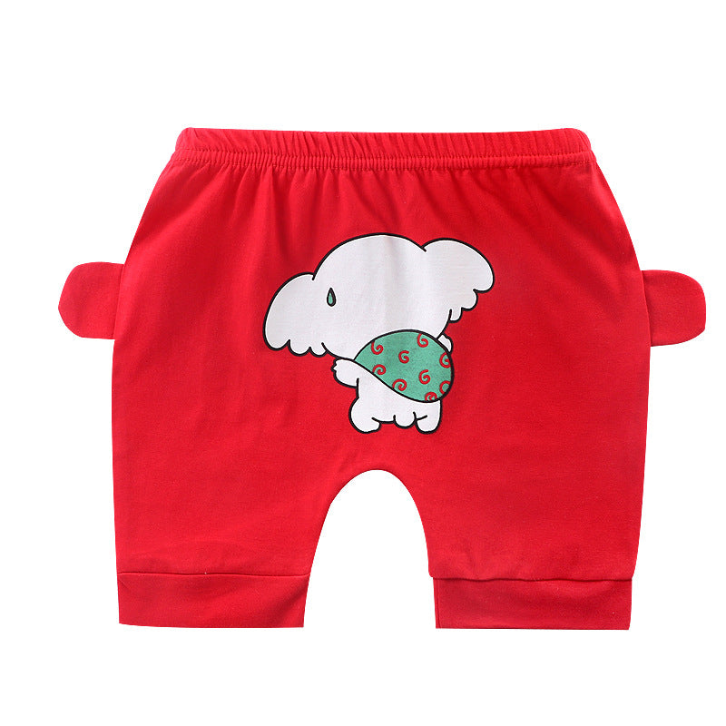 Toddlers Newborn Baby Fashion Girls Boys Casual Basic Print Loose Shorts
