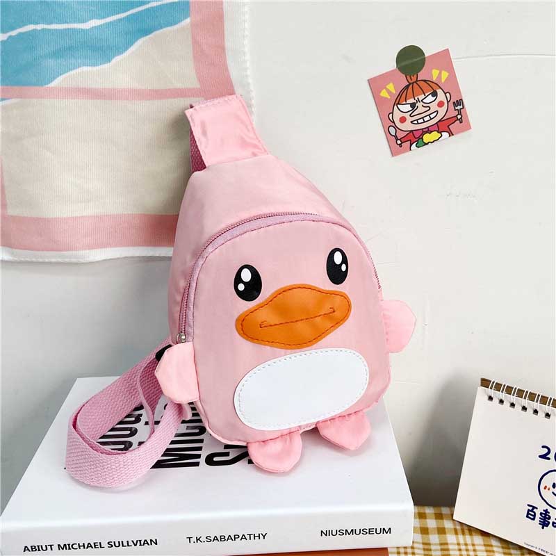 Kids Unisex Cute Cartoon Nylon Chest Bag