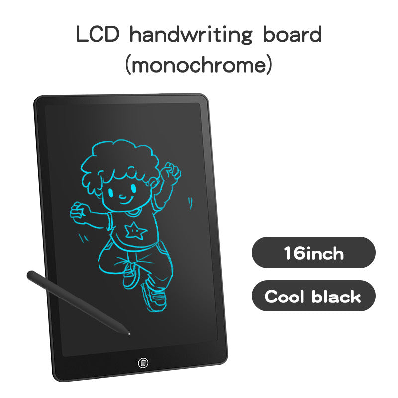 16 Inch Multicolor Lcd Writing Painting Board Educational Toys
