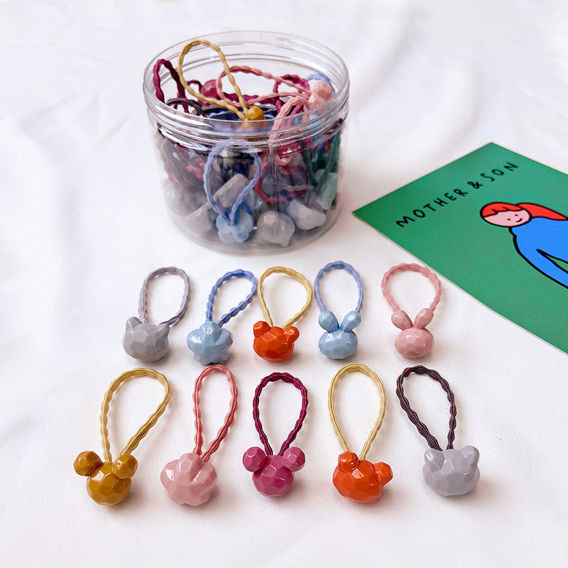 Kids Girls Cute Sweet Hair Rings