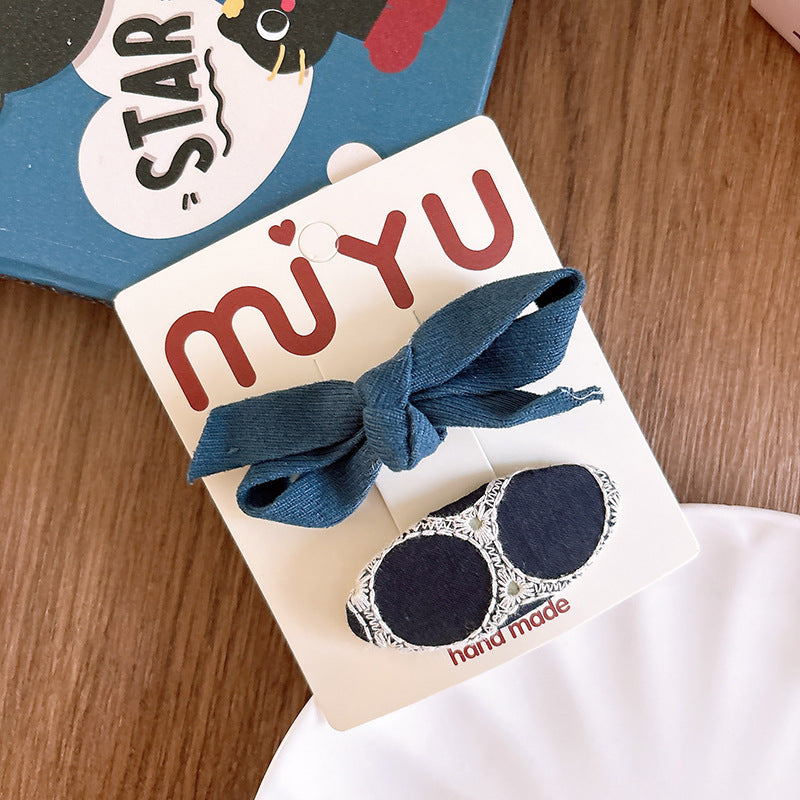 Kids Girls Sweet Cute Bow Hairpin