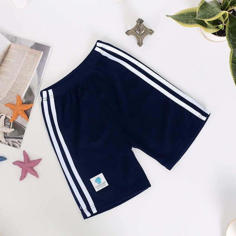 Children Kids Baby Fashion Girls Boys Stripes Casual Shorts