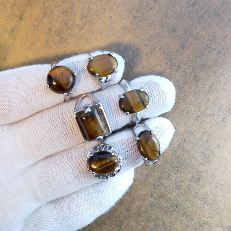 Vintage Natural Stone Ring
