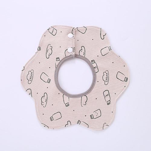 Baby Accessories Feeding Infant Towel Round Kids Scarf 360 Degree Baby Bibs Burp Cloths Saliva Towel Bandana