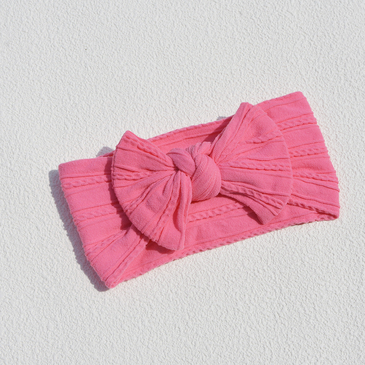 Baby Cute Solid Color Bow Hair Band