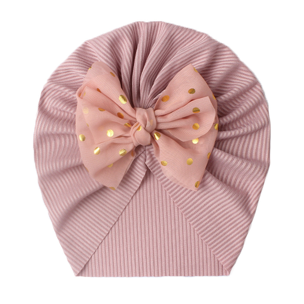 Newborn Cute Bow Turban Cap