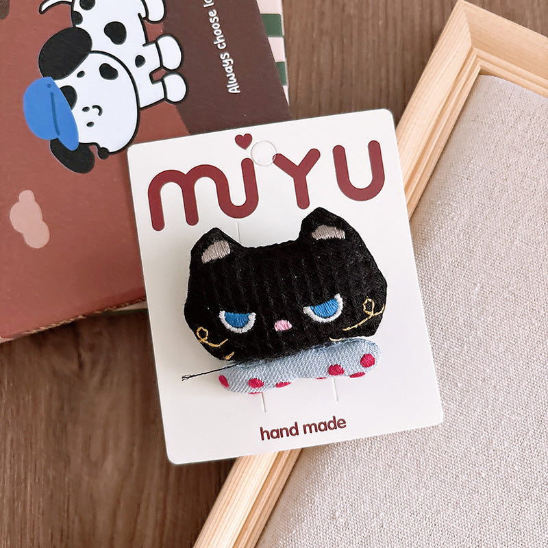 Kids Girls Sweet Cute Cartoon Hairpin