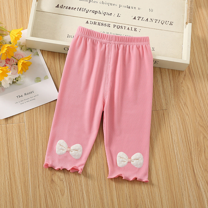 Children Kids Baby Fashion Girls Casual Basic Leggings Shorts