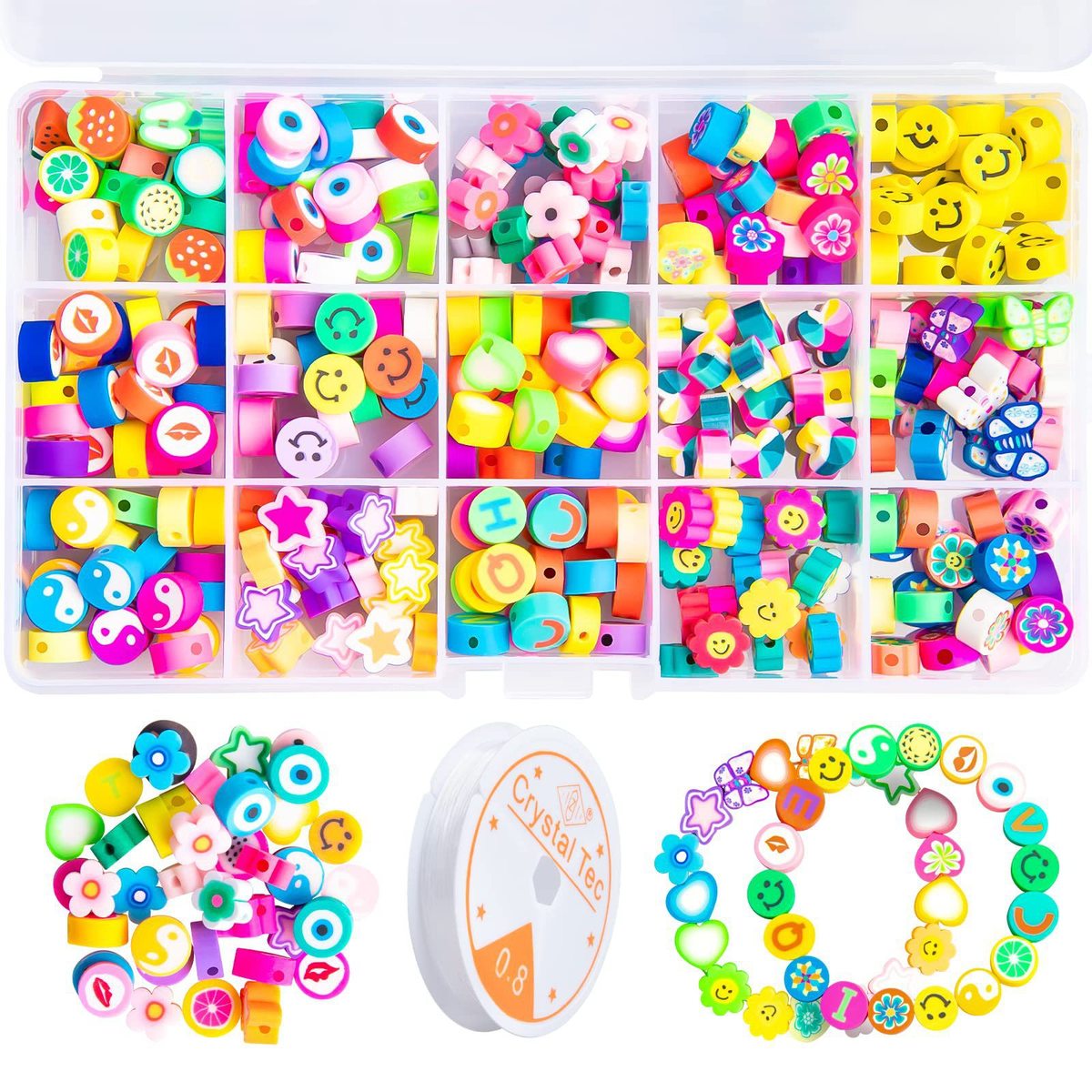 Children'S Diy Handmade Beaded Necklace Jewelry Accessories Set