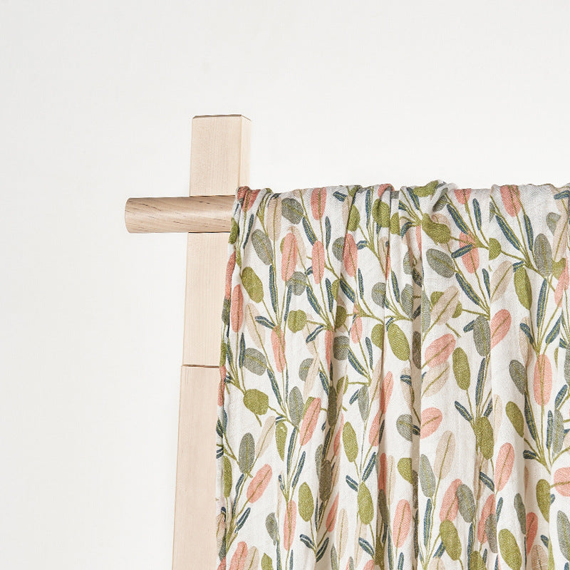 Baby Basic All Over Print Swaddling Wrap Bath Towel