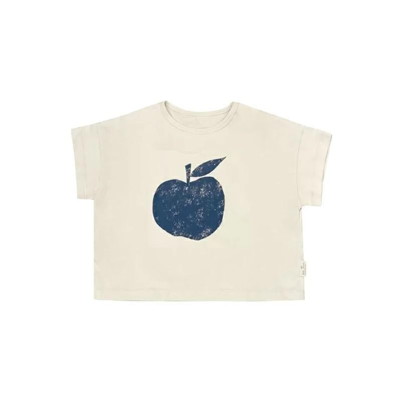 Toddlers Newborn Baby Fashion Boys Girls Casual Basic Short Sleeve Cartoon Fruit Print T-Shirt