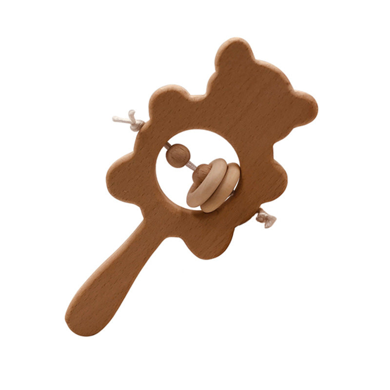 Baby Basic Bear Rattle Teeth Grinding Toy