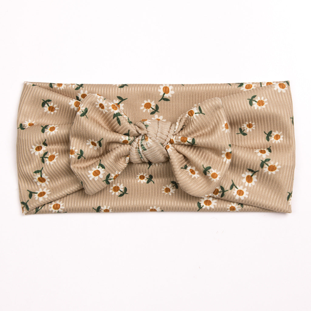 Kids Unisex Cute Tiny Flower Bow Hair Band
