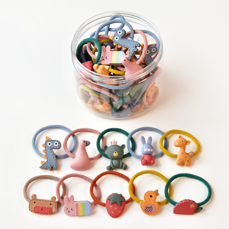 Kids Girls Cute Sweet Hair Rings