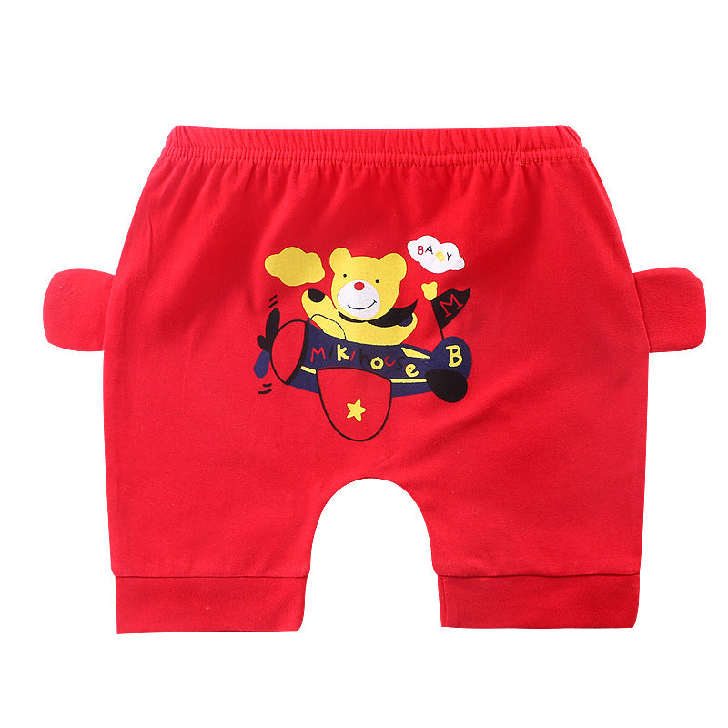 Toddlers Newborn Baby Fashion Girls Boys Casual Basic Print Loose Shorts