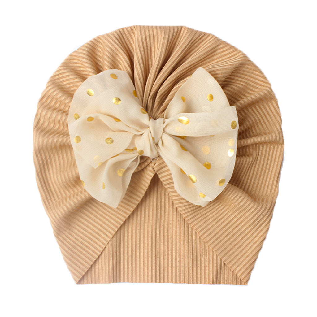 Newborn Cute Bow Turban Cap