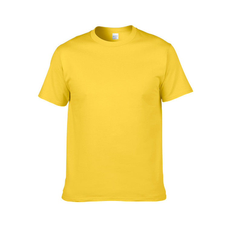 Kids Fashion Casual Solid Color Round Neck Short Sleeve T-Shirt