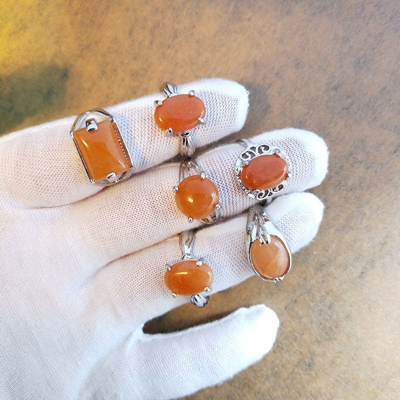 Vintage Natural Stone Ring