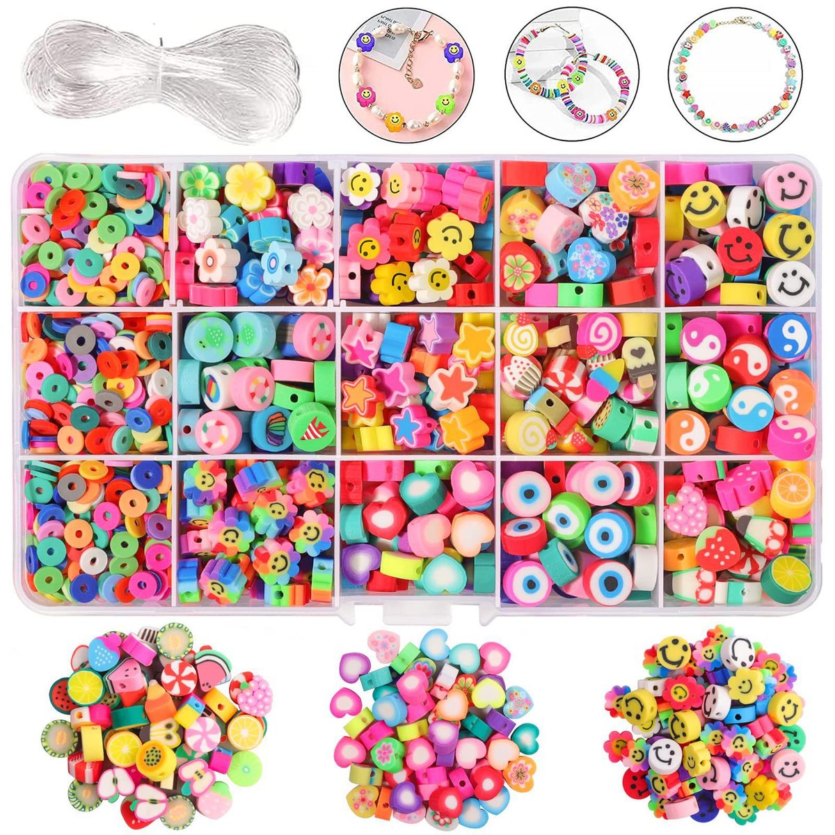 Children'S Diy Handmade Beaded Necklace Jewelry Accessories Set