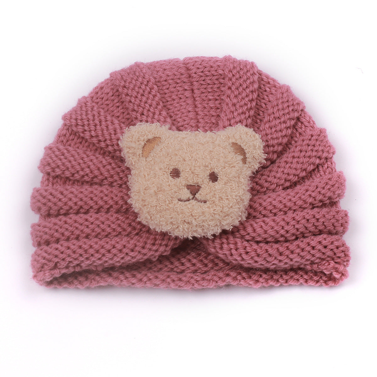 Newborn Cute Cartoon Knitwear Turban Cap