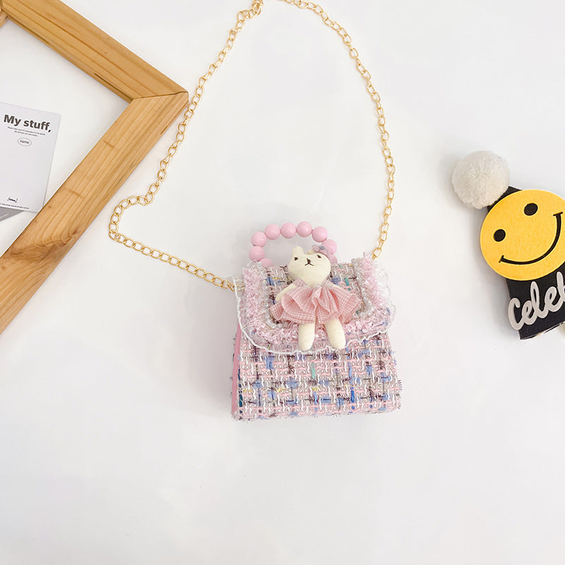 Kids Unisex Casual Cute Cartoon Crossbody Handle Bag