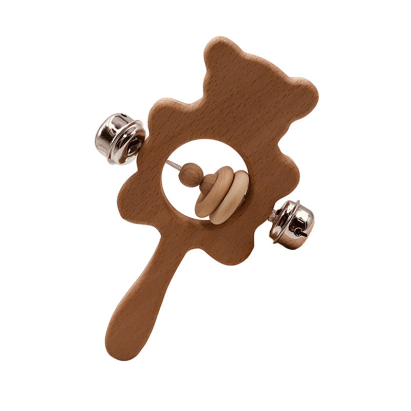 Baby Basic Bear Rattle Teeth Grinding Toy
