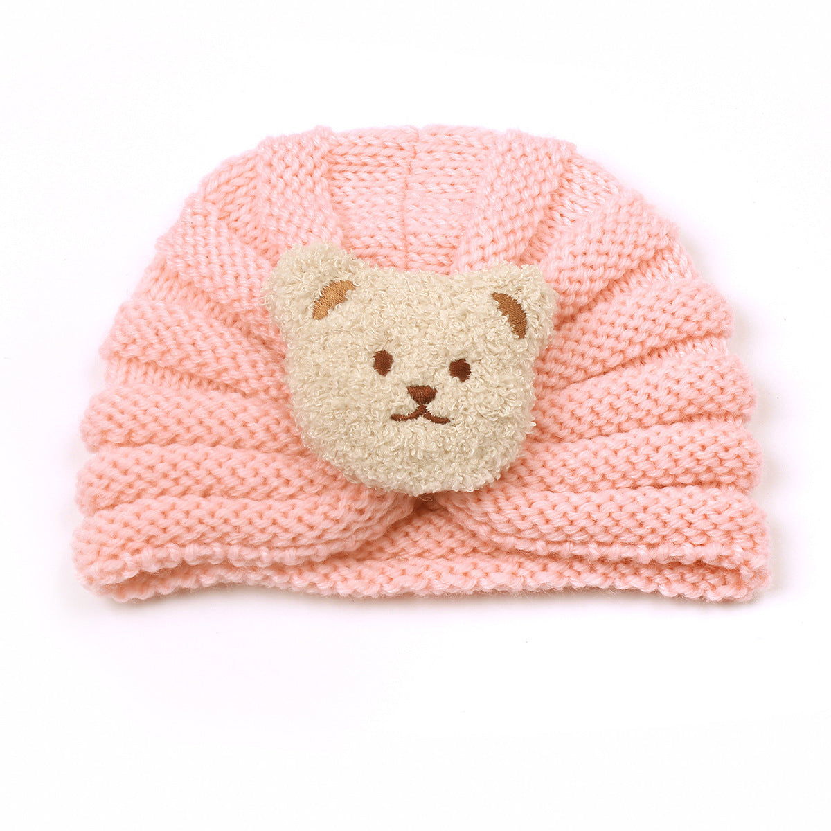 Newborn Cute Cartoon Knitwear Turban Cap