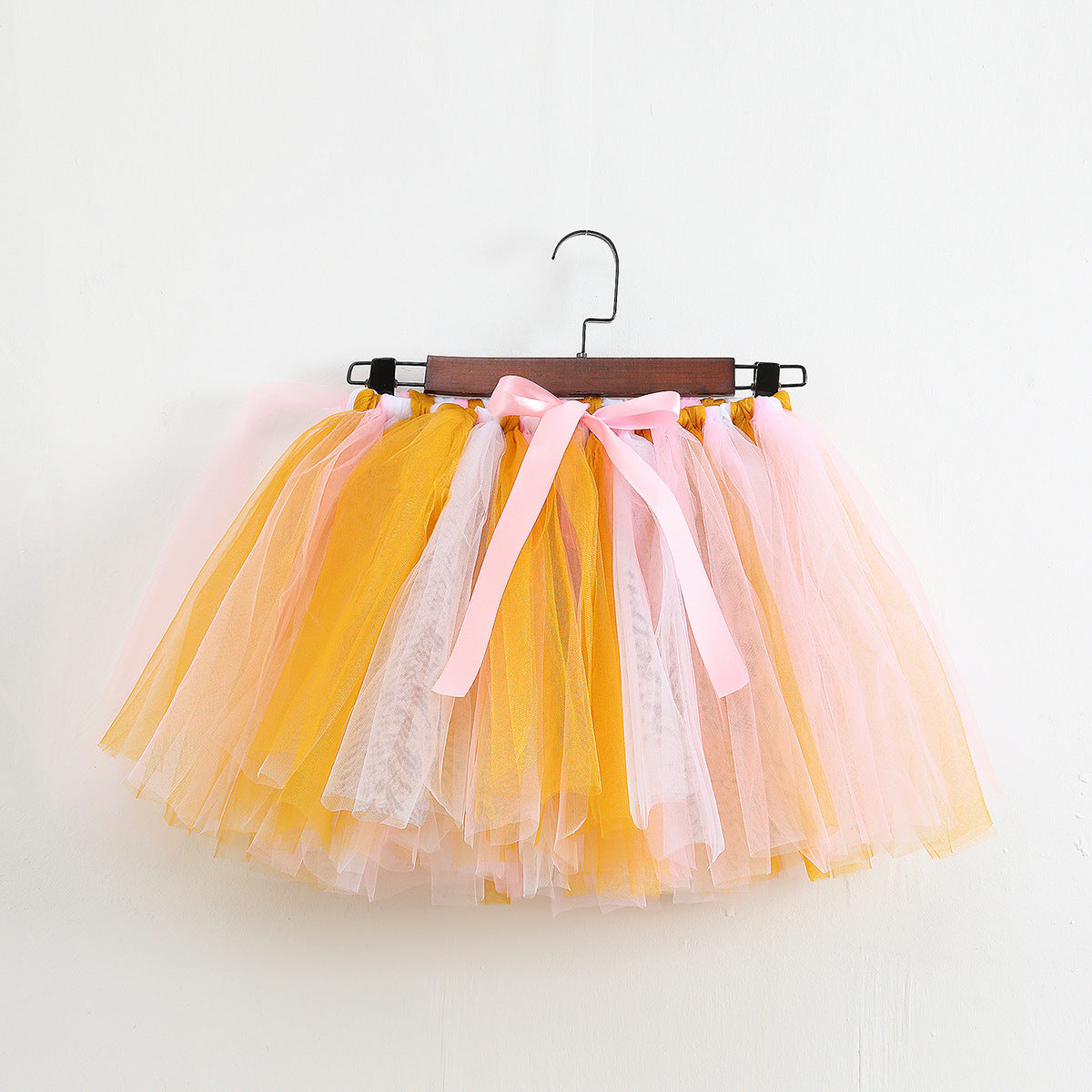 Sequin Mesh Handmade Tie Strip Toddler Girls Tutu Skirt