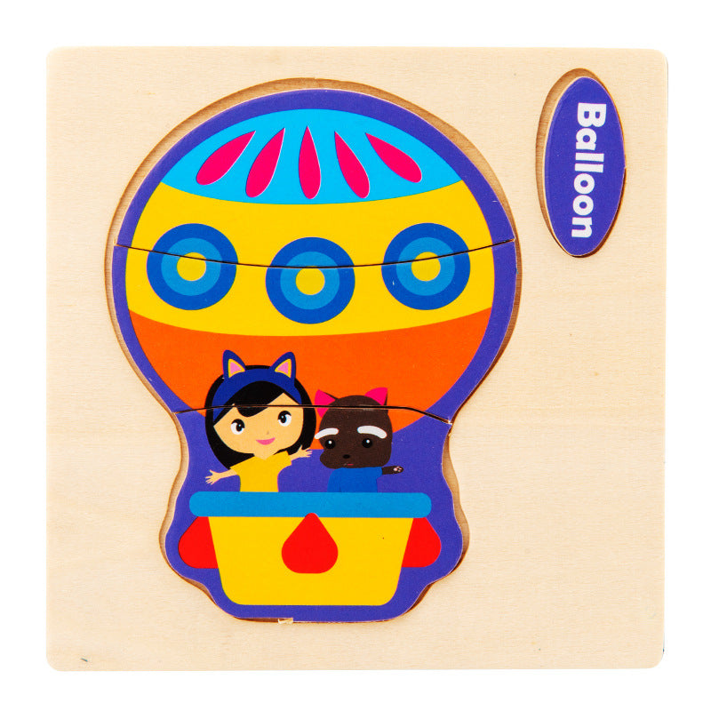 3d Wooden Children'S Jigsaw Puzzle Wooden Children'S Educational Toys