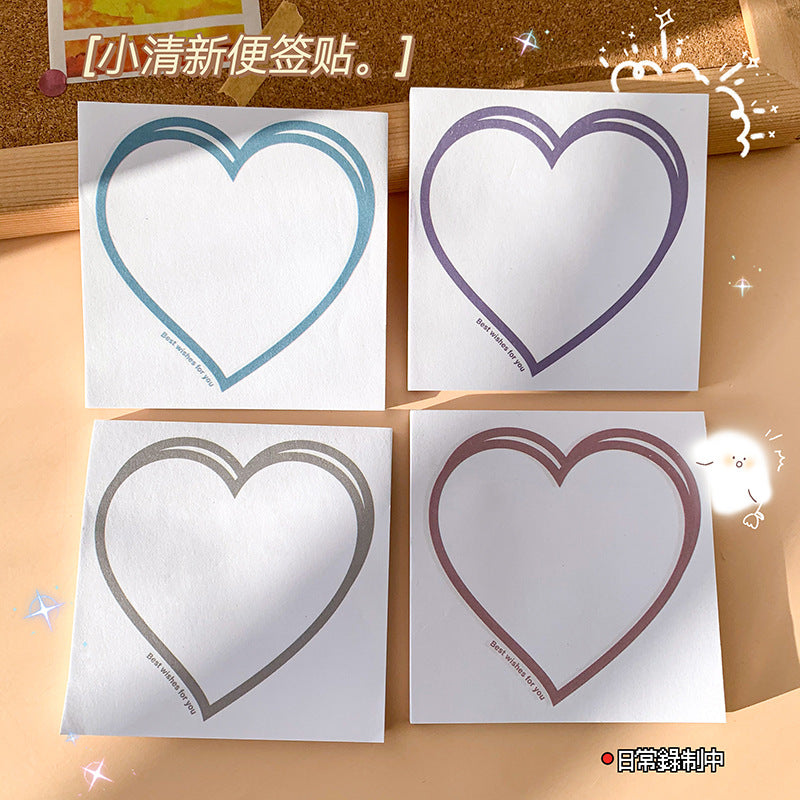 4Pcs/Set Cute And Creative N-Time Stickers With Multicolor Markers