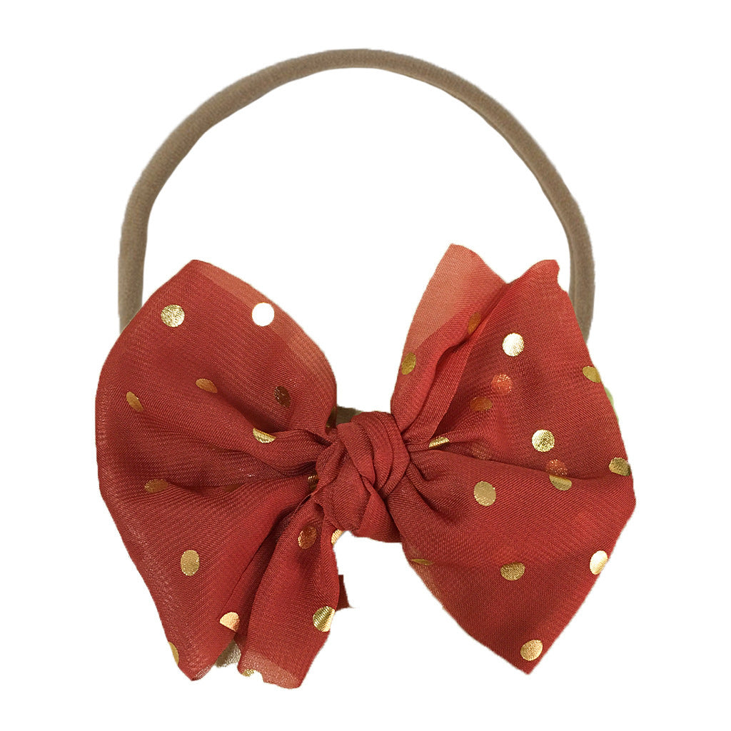 Kids Girls Cute Bow Hair Band