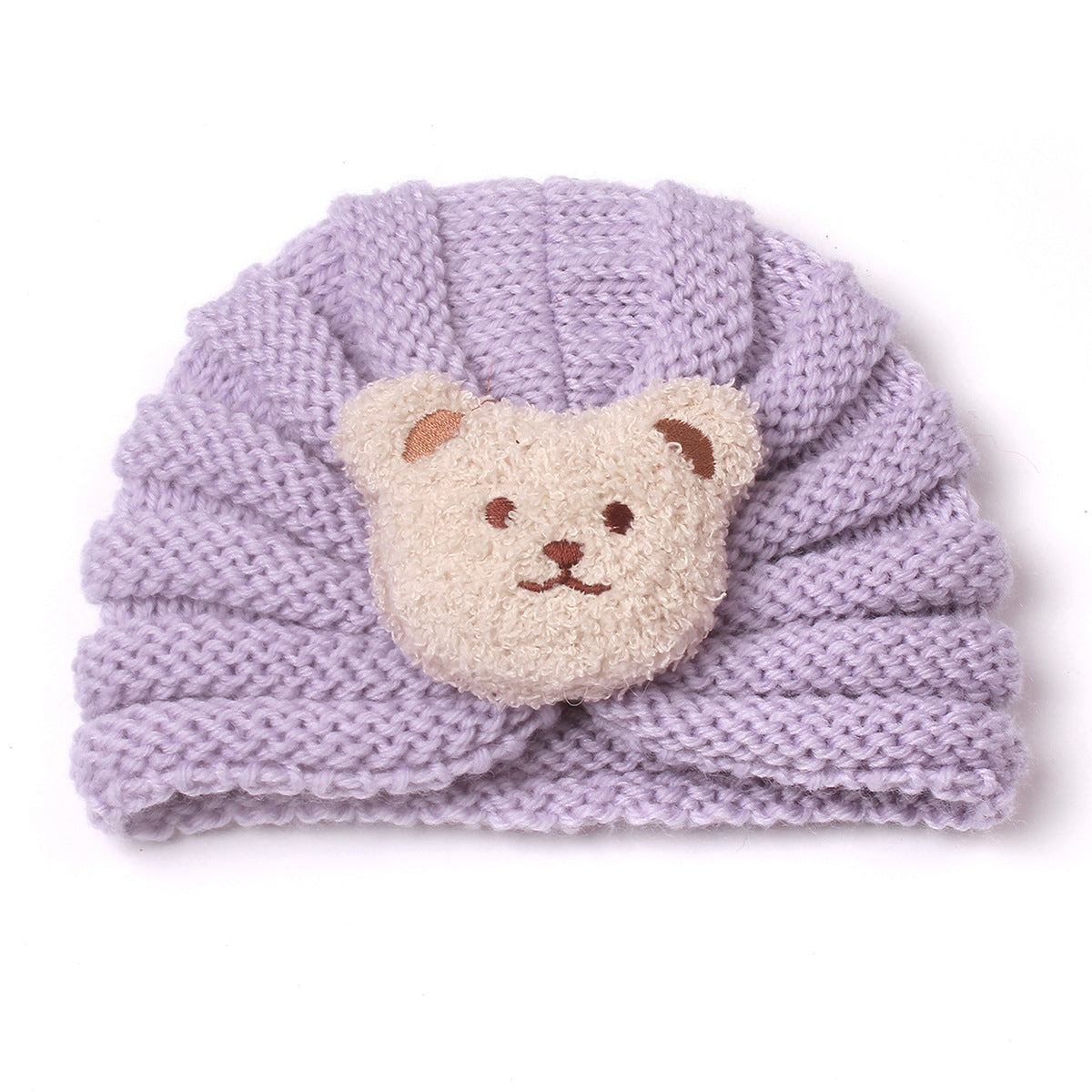 Newborn Cute Cartoon Knitwear Turban Cap