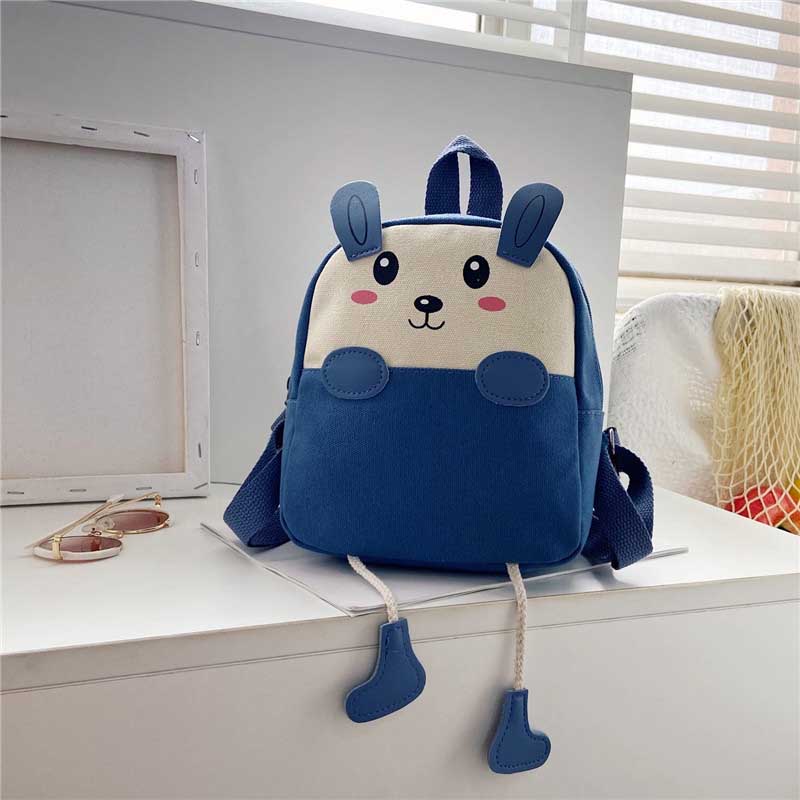 Kids Unisex Cute Cartoon Canvas School Bags