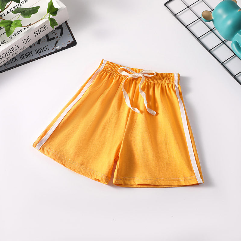 Children Kids Baby Fashion Girls Boys Print Casual Shorts