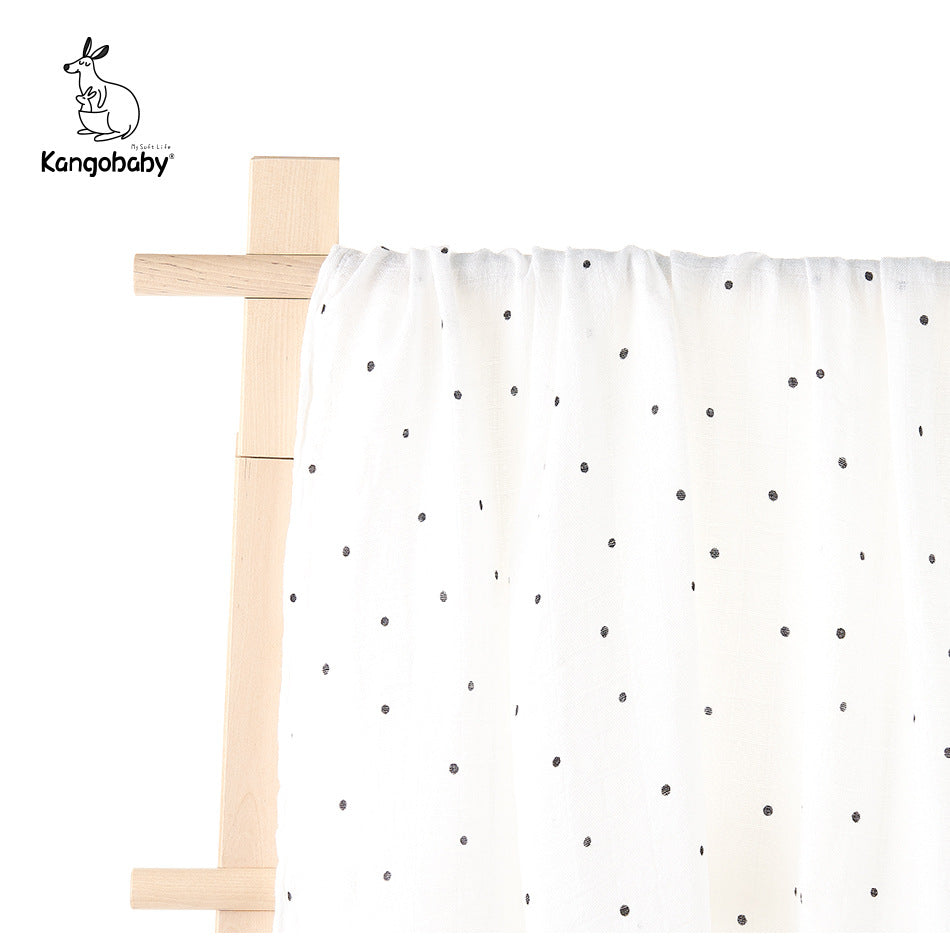 Baby Basic All Over Print Swaddling Wrap Bath Towel